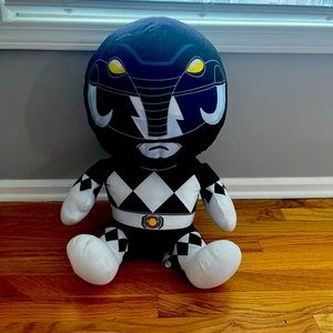 COPY - Like new Black Power ranger stuffed animal
